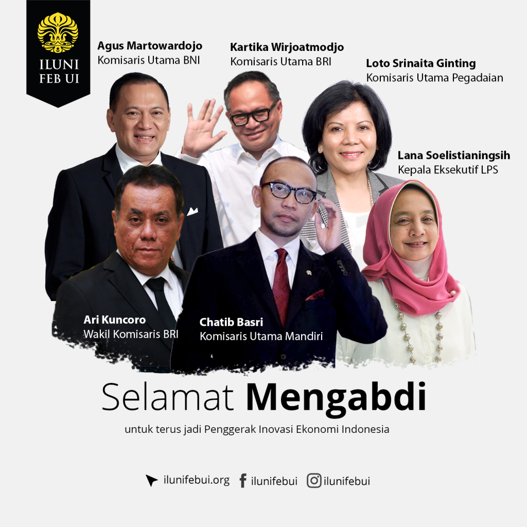 Selamat Mengabdi untuk Terus Menjadi Penggerak Inovasi Ekonomi Indonesia