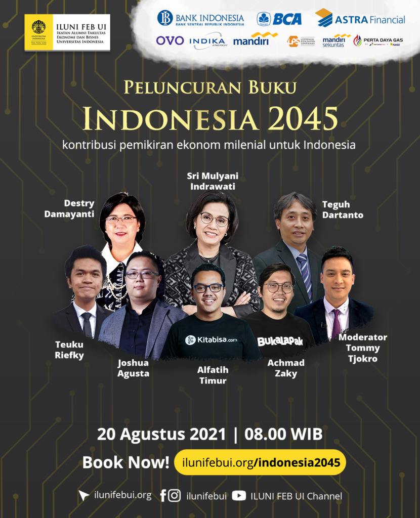 Ayo Booking! Peluncuran Buku Indonesia 2045