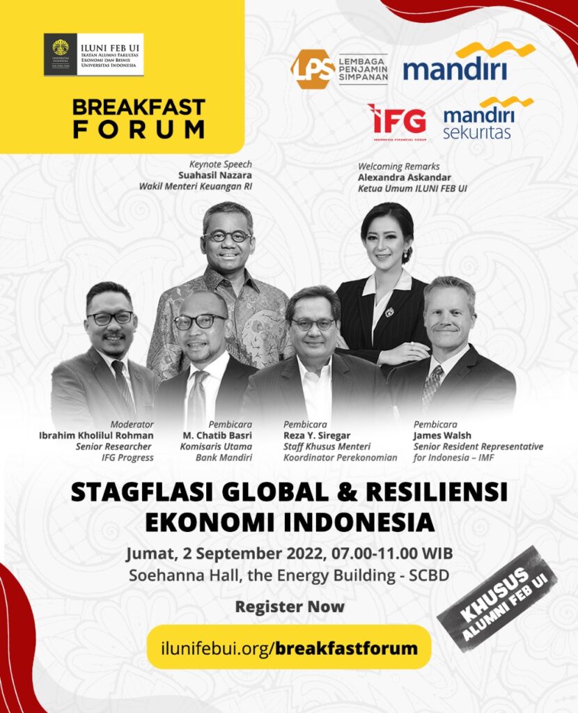 Breakfast Forum | Stagflasi Global dan Resiliensi Ekonomi Indonesia
