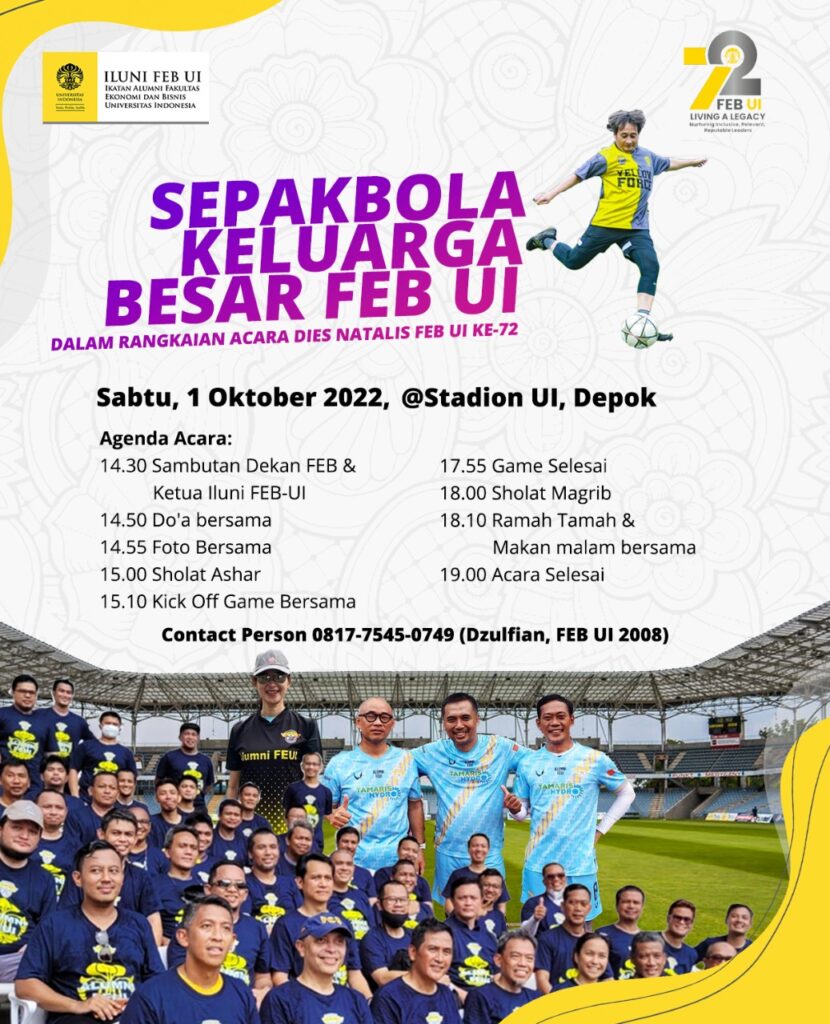 Sepakbola Keluarga Besar FEB UI