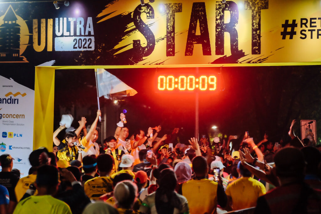 Gelaran UI Ultra 2022 Memberikan Sensasi Berlari di Malam Hari! #70KCHALLENGE